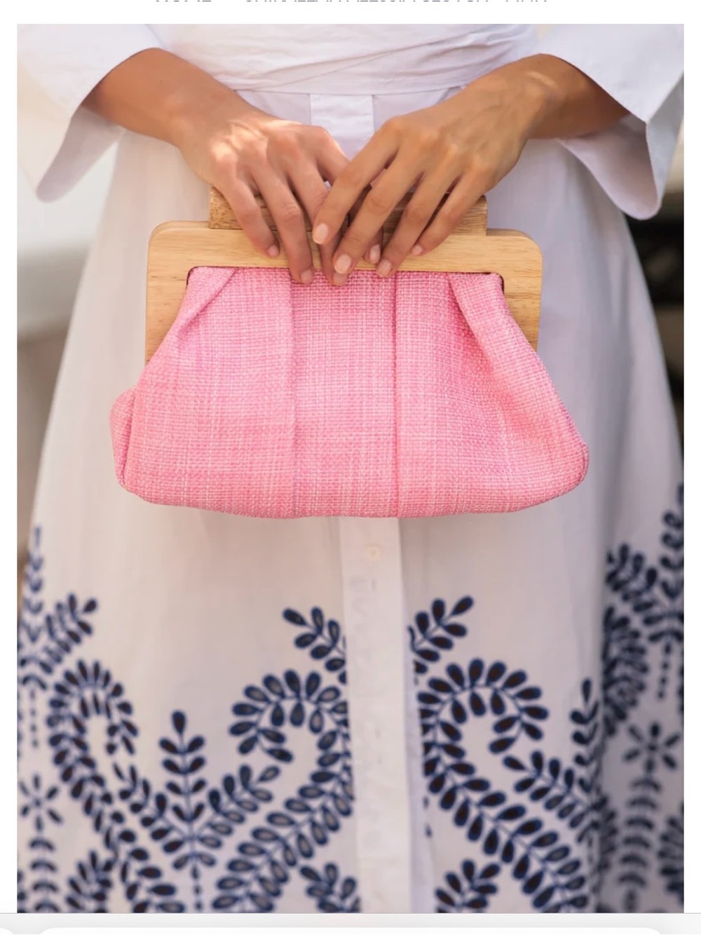 Brand New SHIRALEAH Alessia Cluth Bag Purse